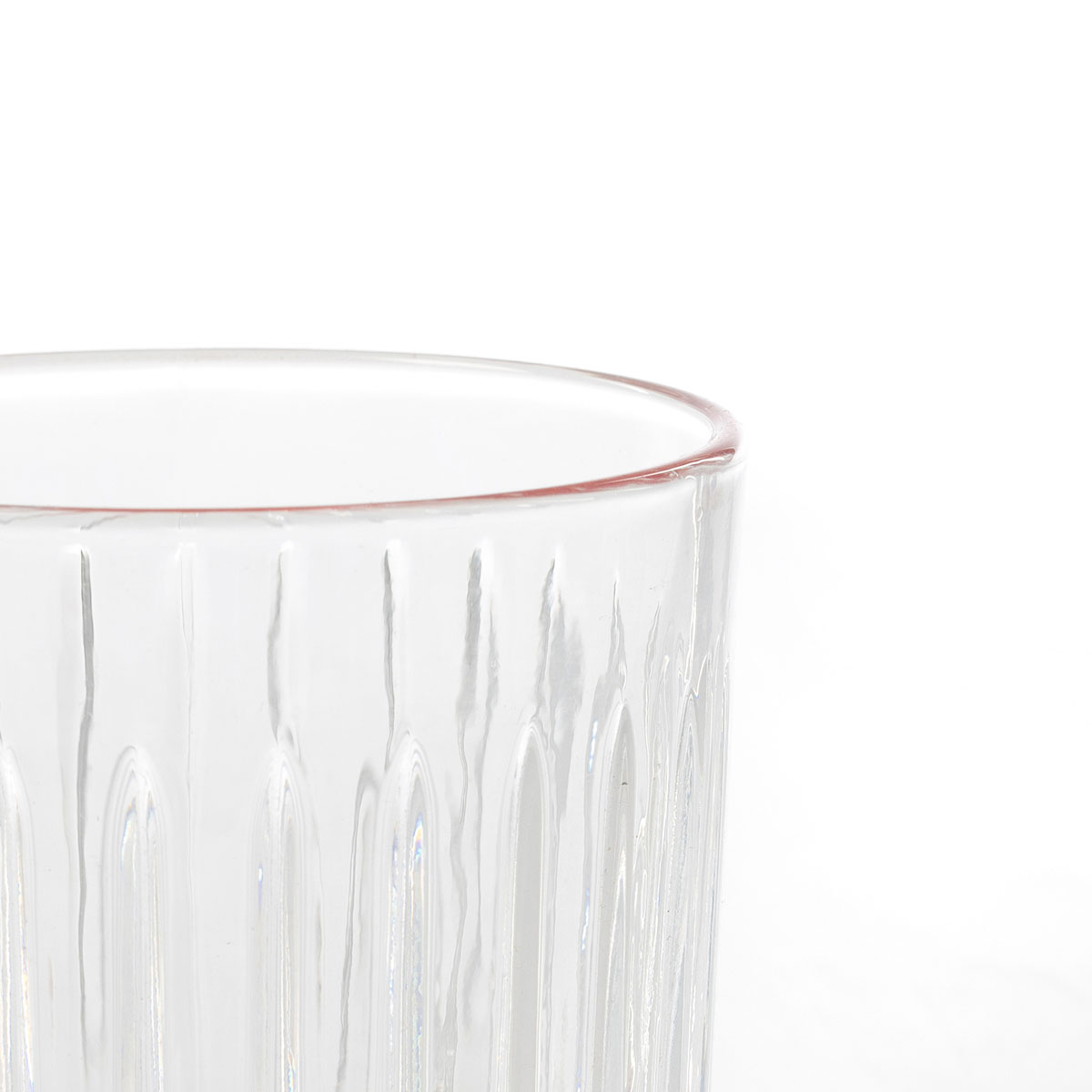 Copo de &aacute;gua rosa 275ml