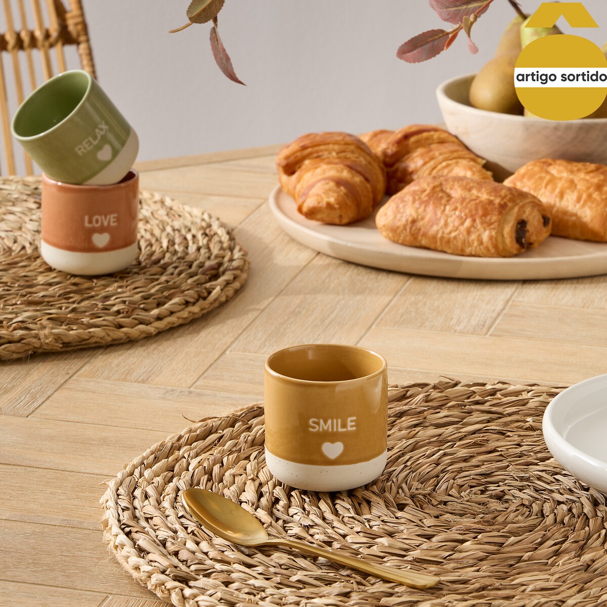 Ch&aacute;vena de caf&eacute; RELAX de porcelana 14cl