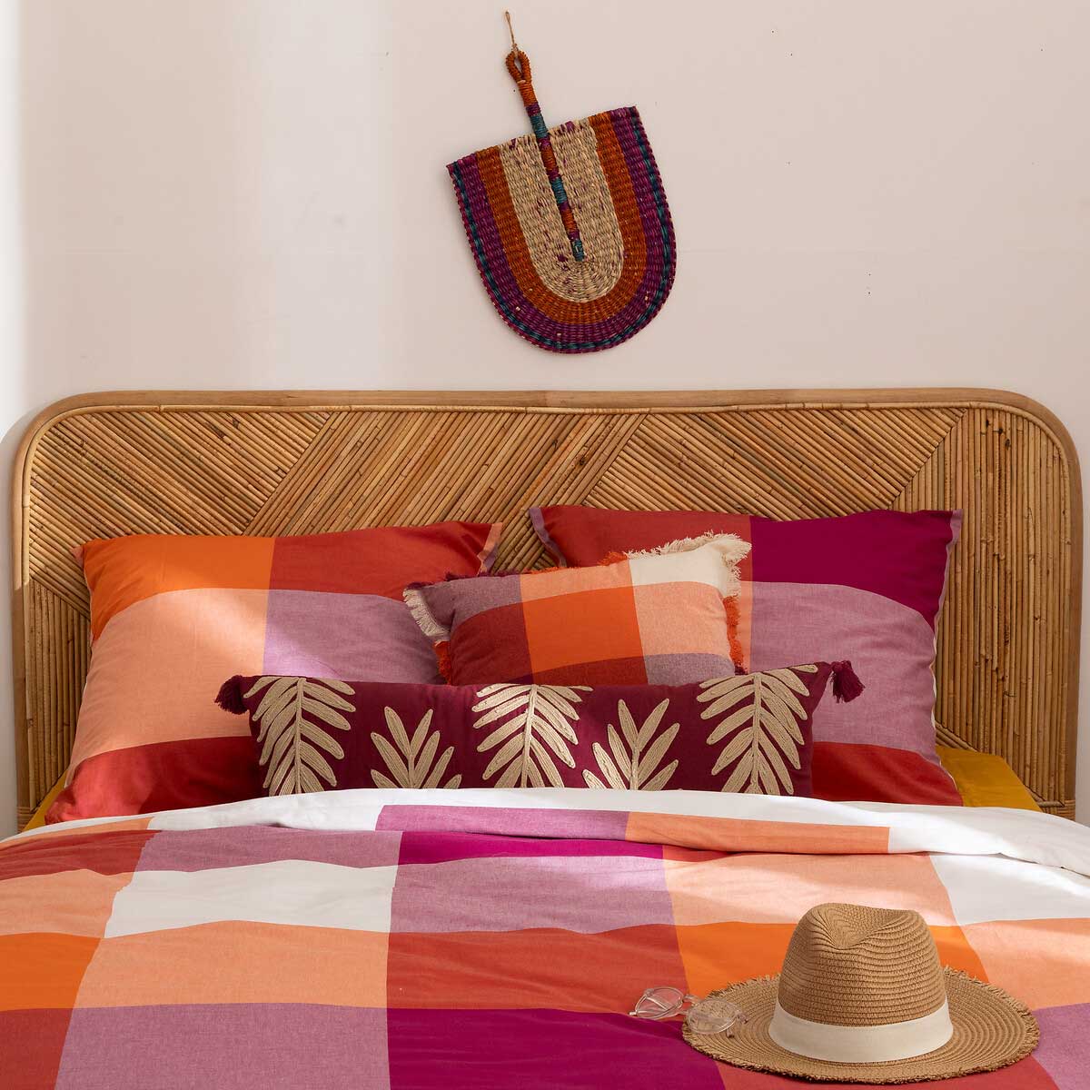 Almofada bordada YUCATAN 30x80cm