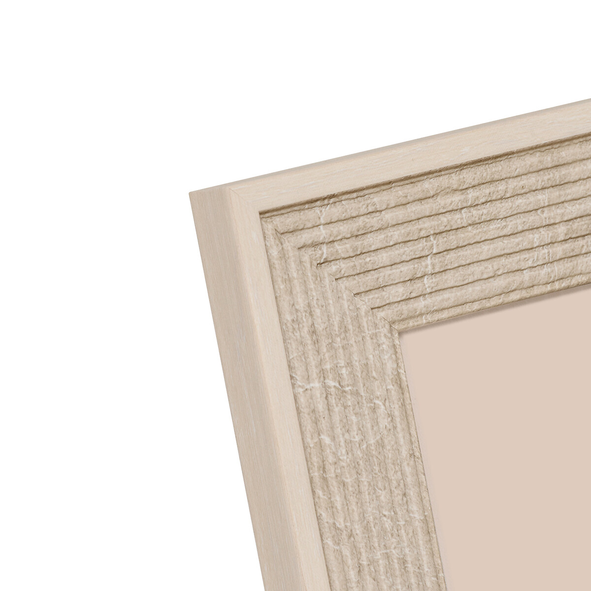 Moldura MISSY bege em mdf 18x24cm