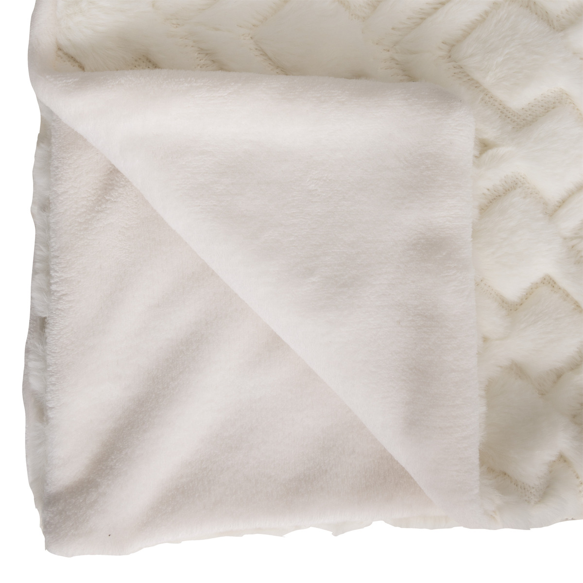 Manta MARA branco 180x230cm