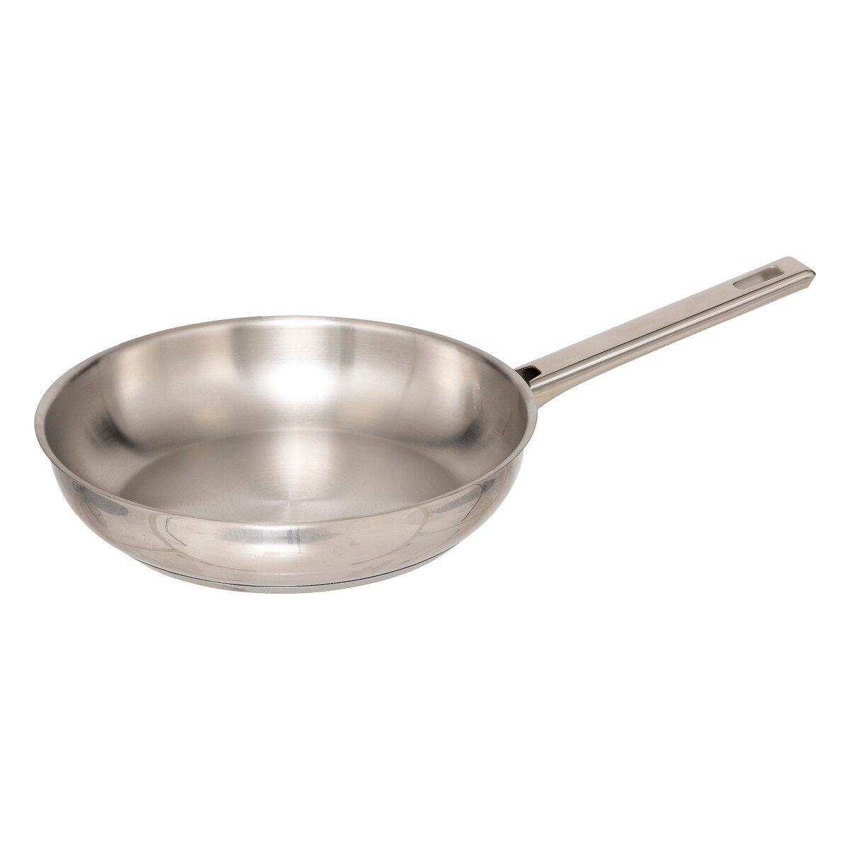 Conjunto de 2 frigideiras em a&ccedil;o inox 24/28cm