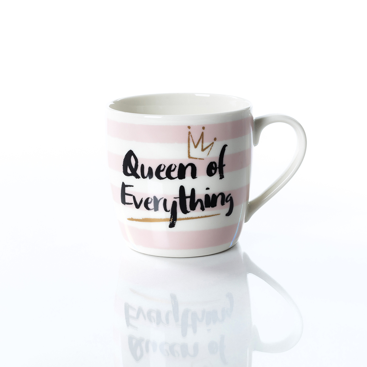 Conjunto de caneca e tigela queen