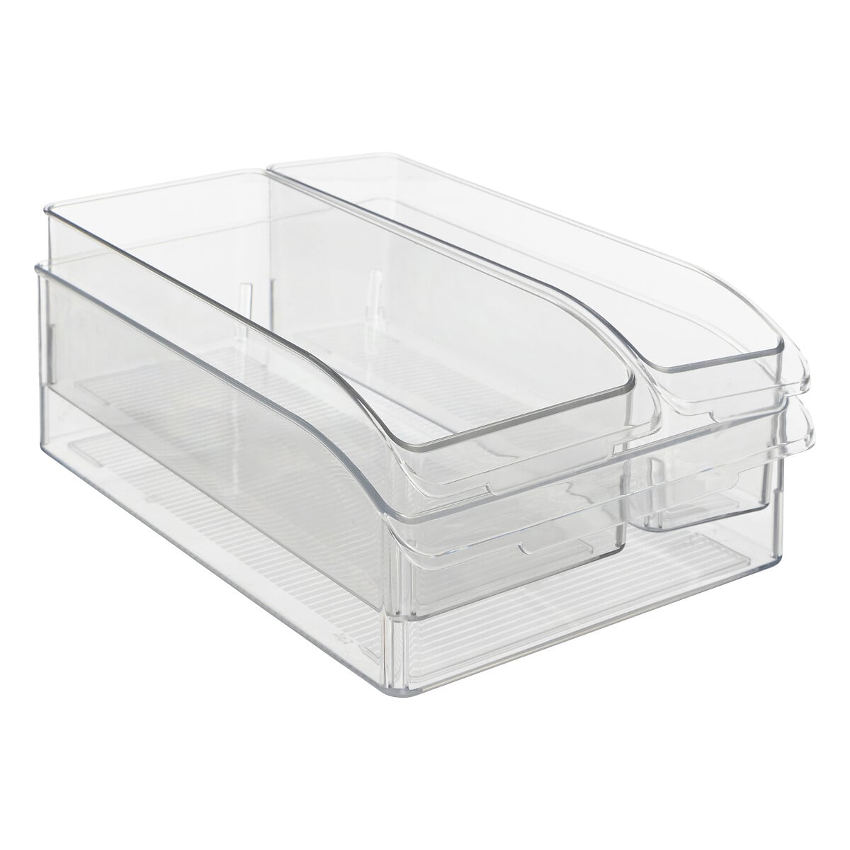 Conjunto de 3 caixas para frigor&iacute;fico SMART FRIDGE