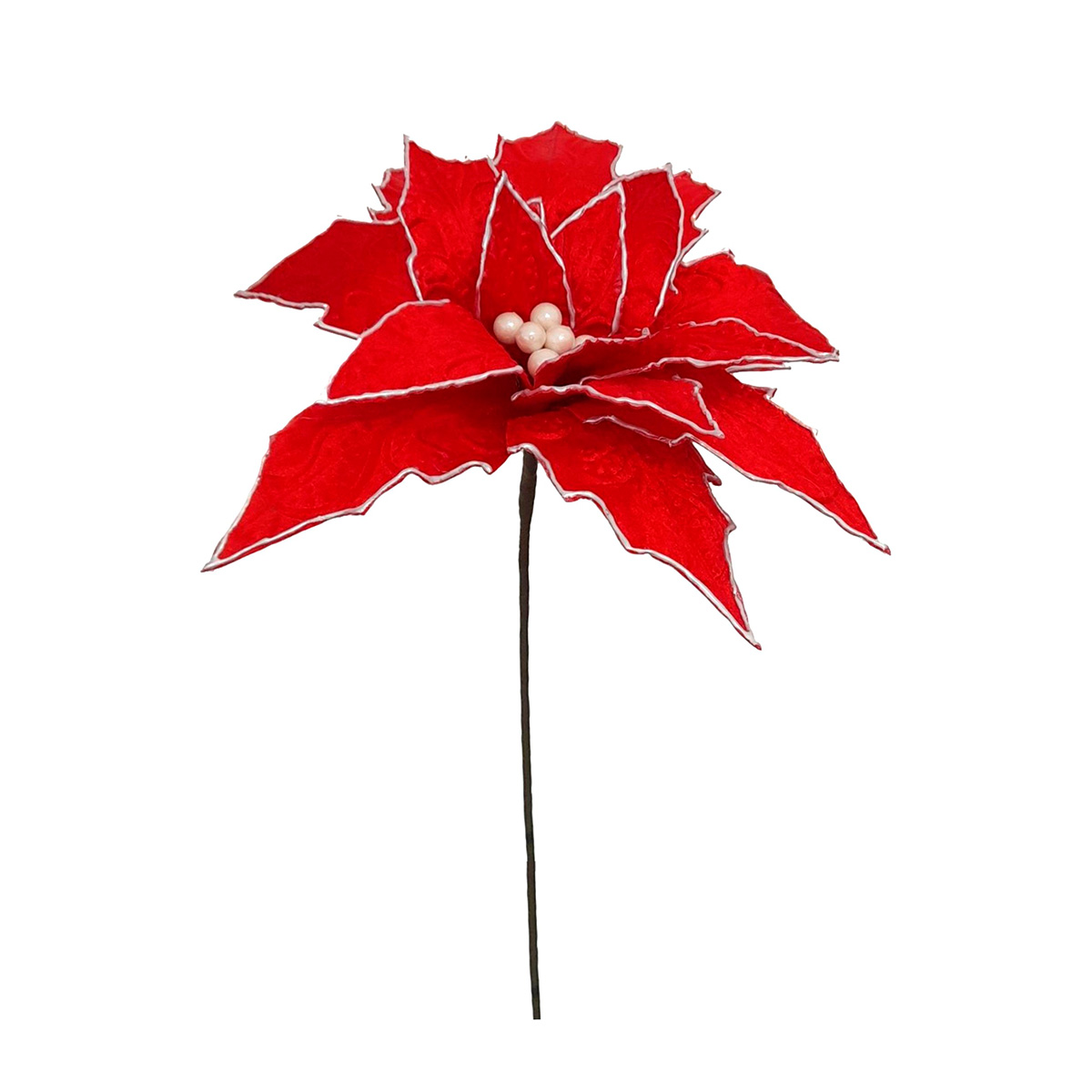 Haste poins&eacute;tia vermelho 50cm