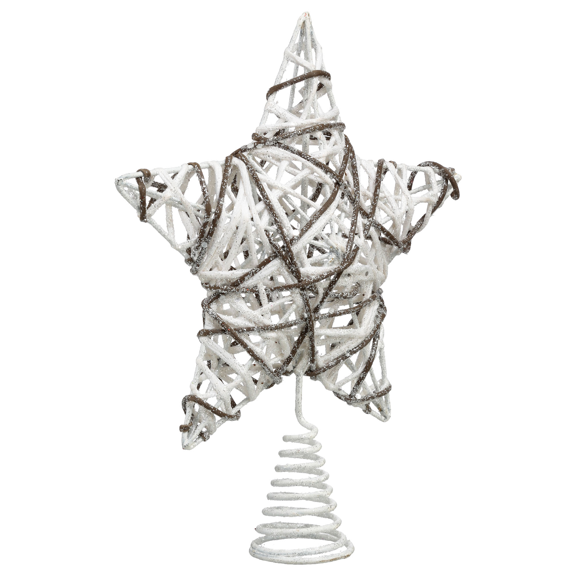 Estrela decorada para topo de &aacute;rvore