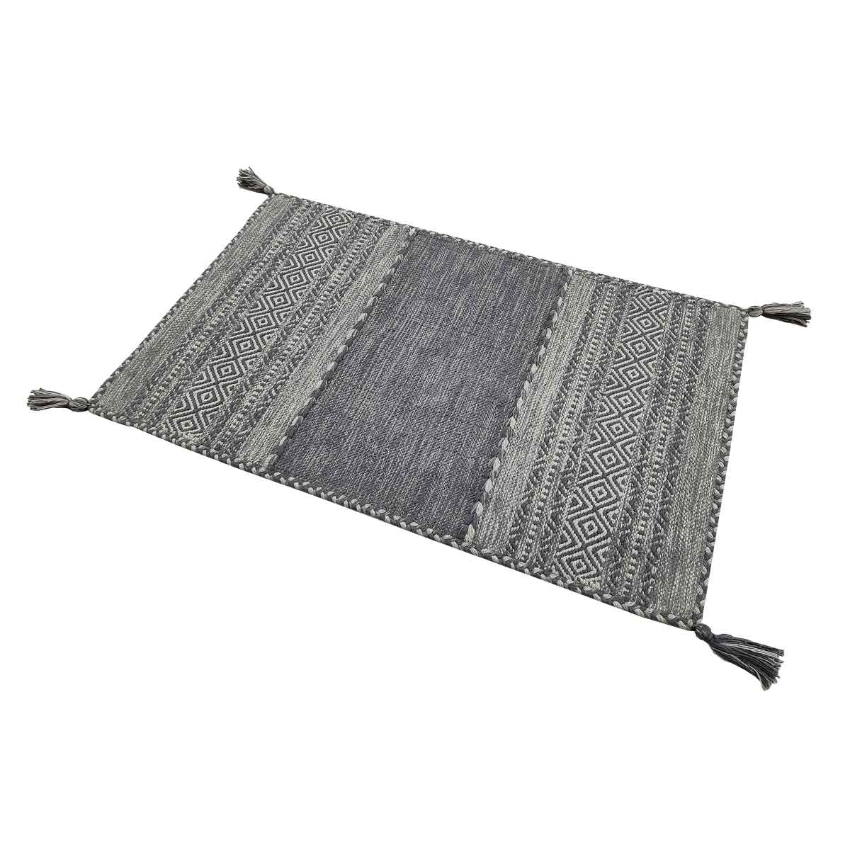 Tapete TRIBAL cinza 60x200cm,  Tapete TRIBAL cinza 60x200cm