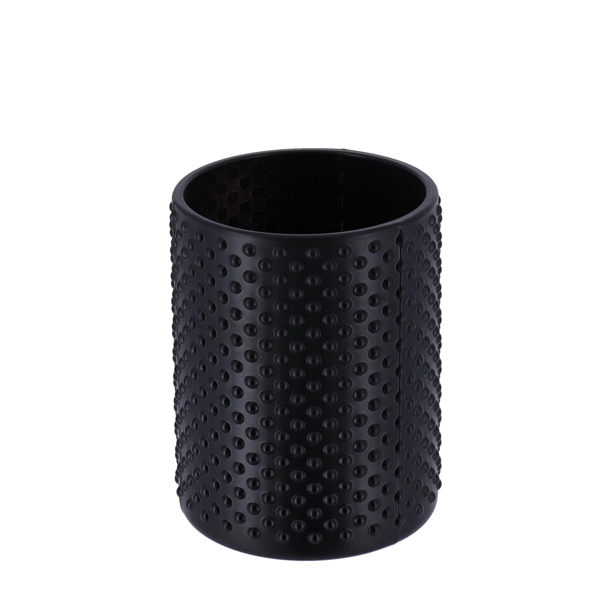 Copo wc preto em vidro