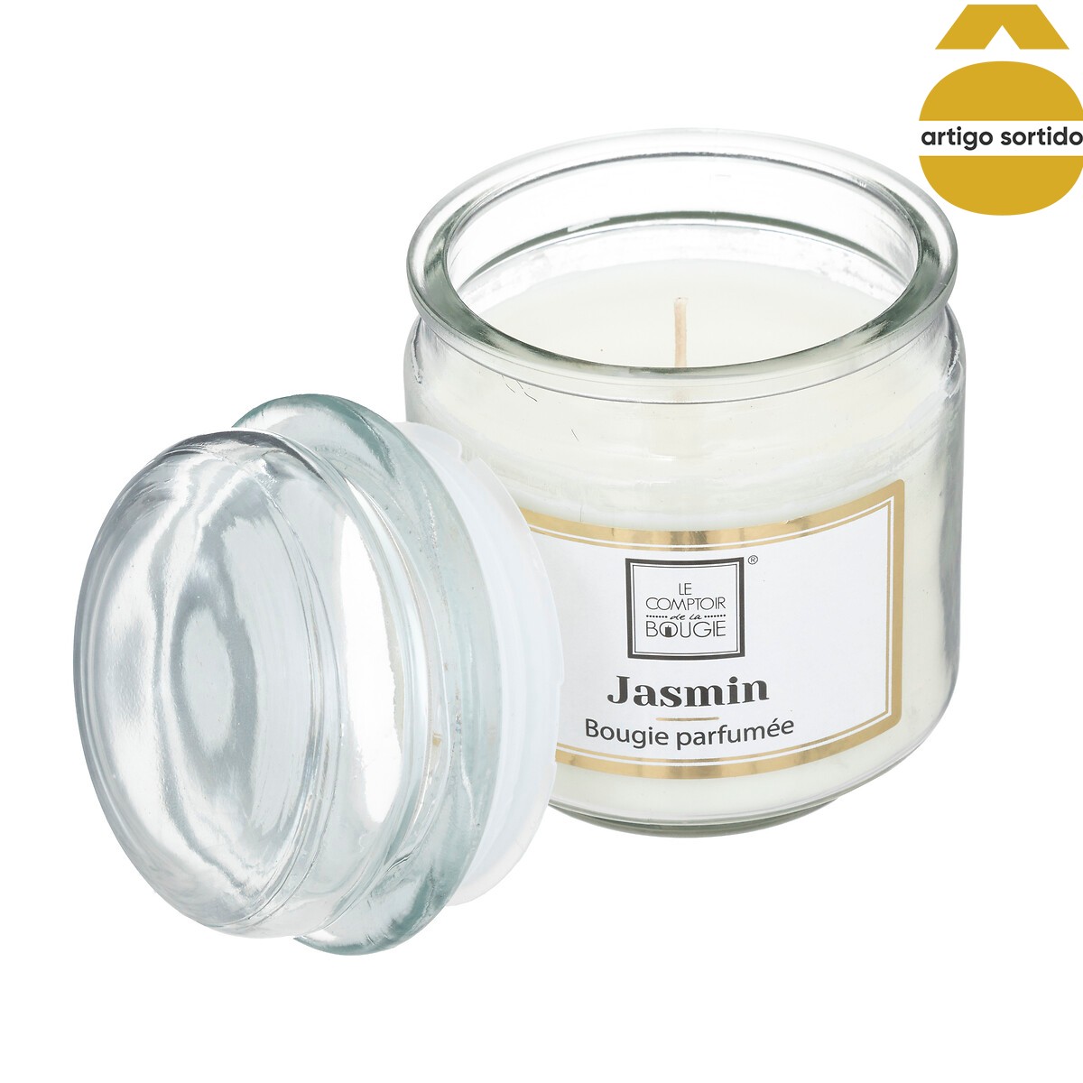 Vela Perfumada Em Copo De Vidro