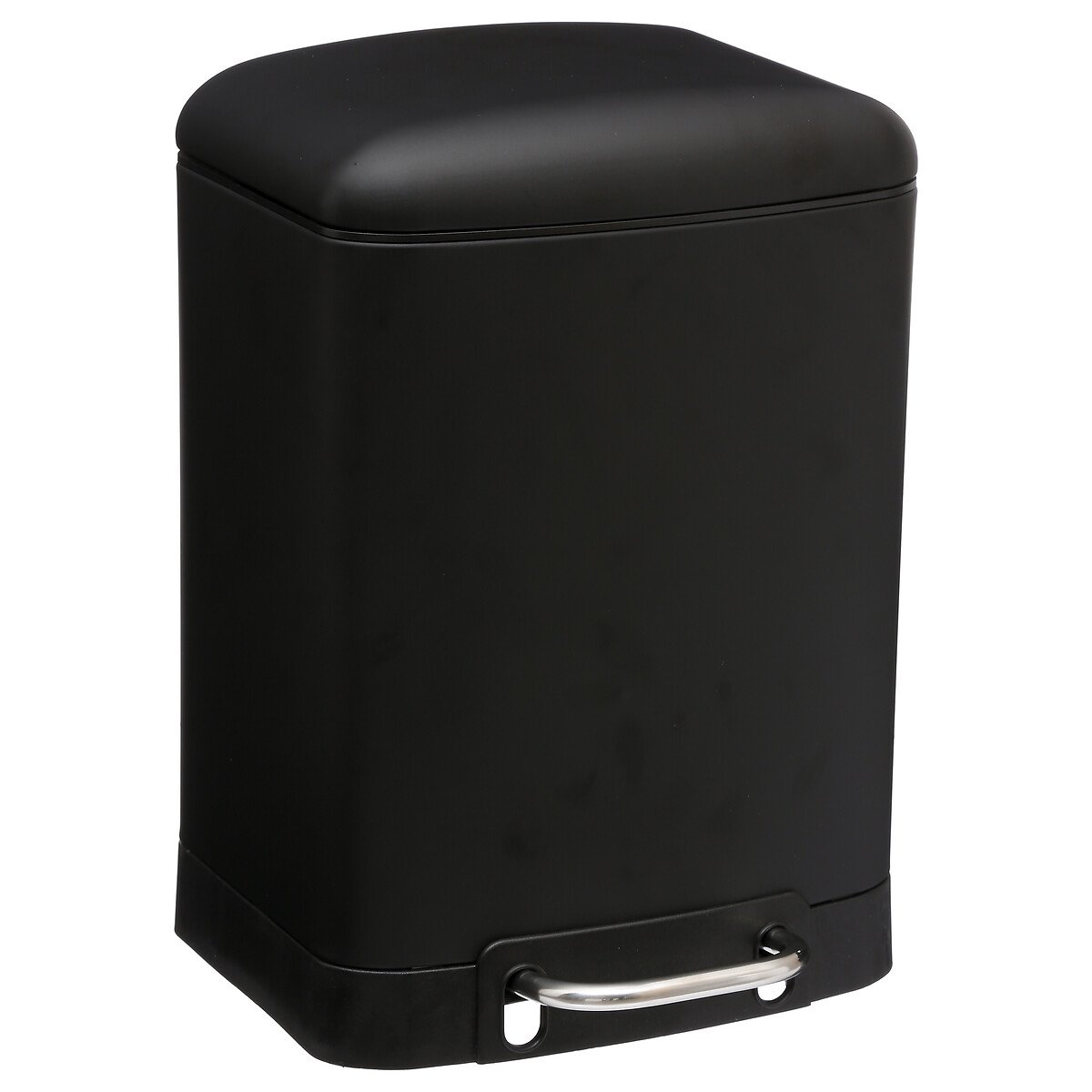 Balde wc ARIANE preto 6l