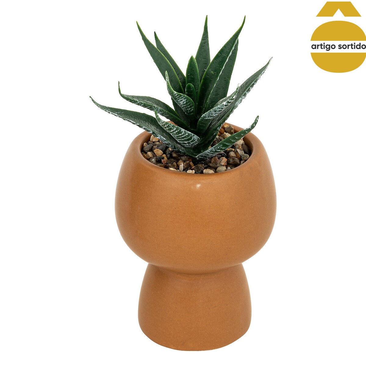 Vasinho com planta artificial livy,  Vasinho com planta artificial livy