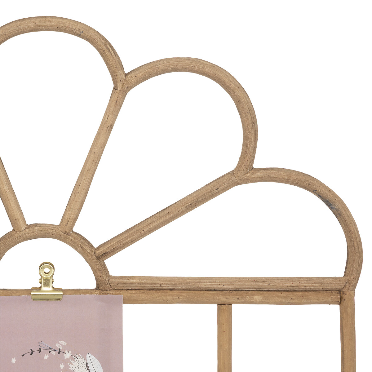 Moldura infantil em rattan