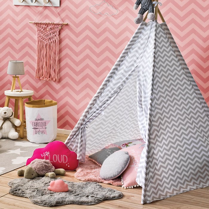 Tenda TIPI cinza 160x120cm