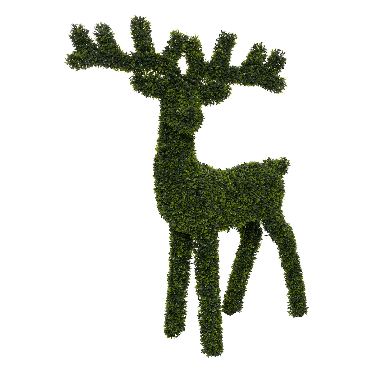 Figura rena topiaria com led