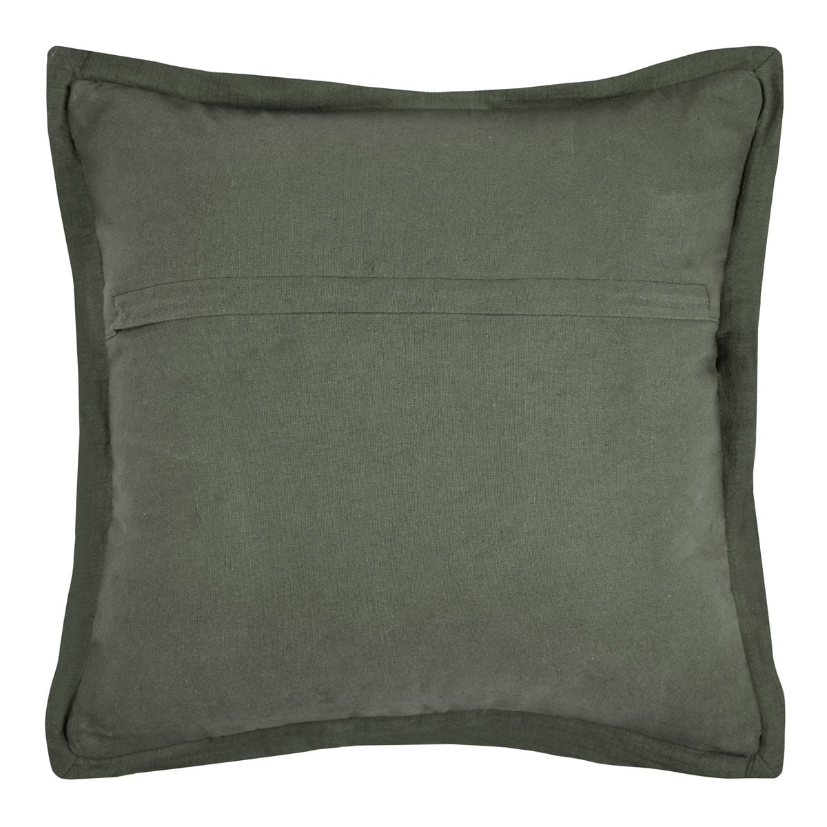 Almofada ELLIE verde caqui 45x45cm