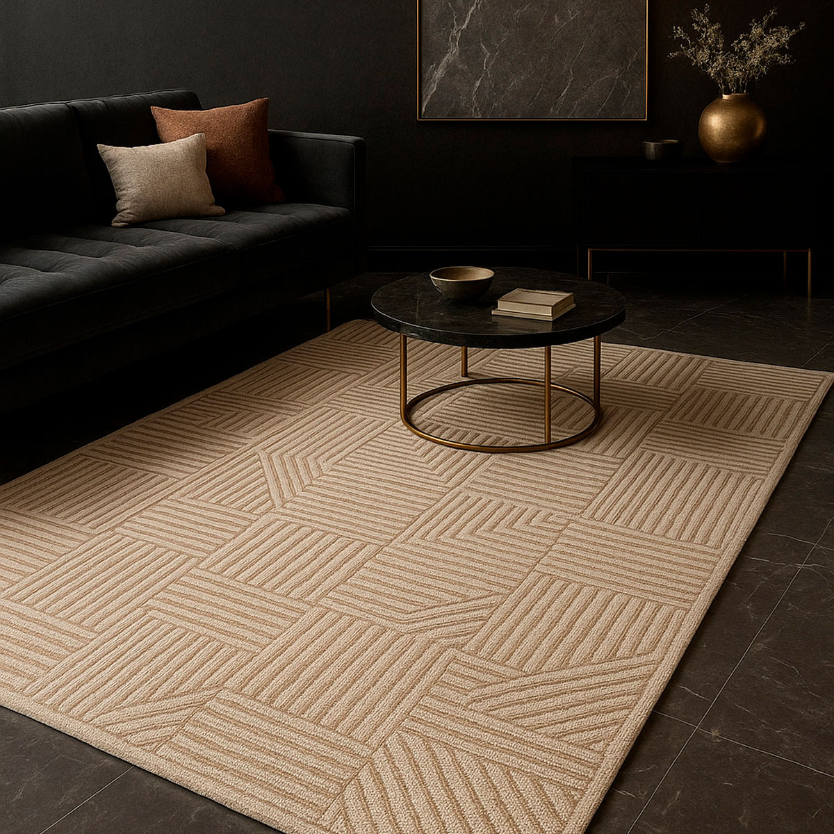 Tapete ZOE bege 120x160cm