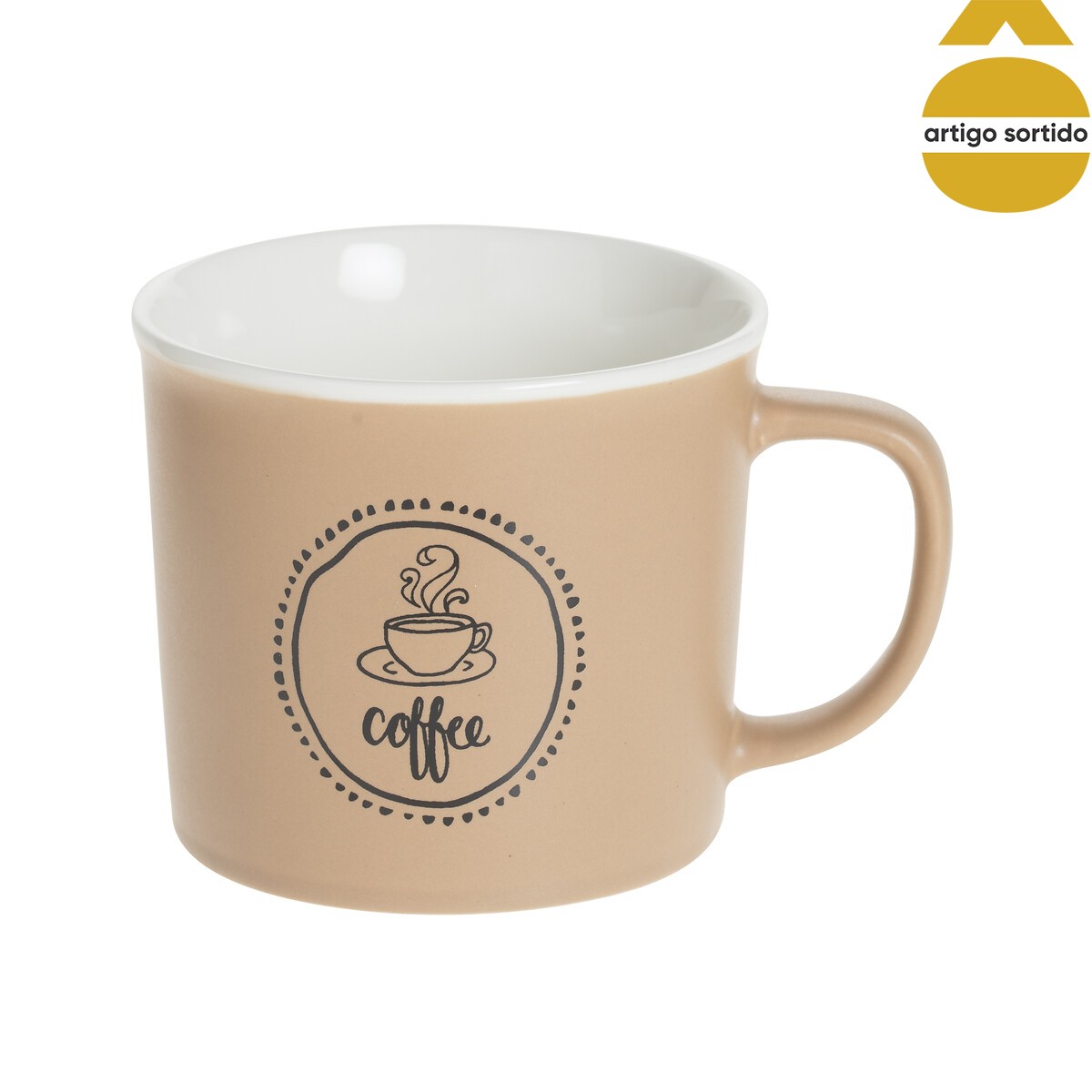 Caneca HOT DRINK em cerâmica 36cl