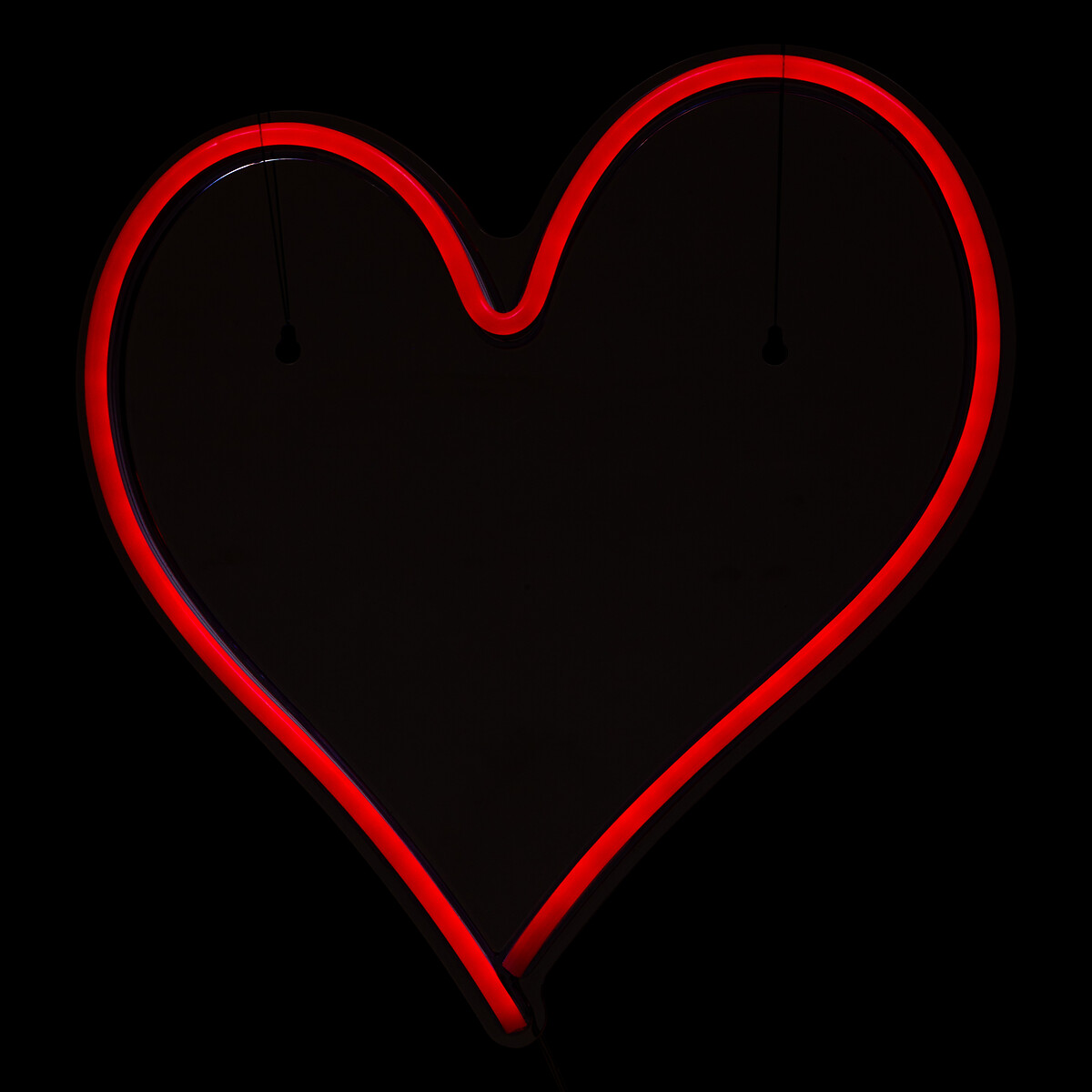 Decoração de mural led Neon coração