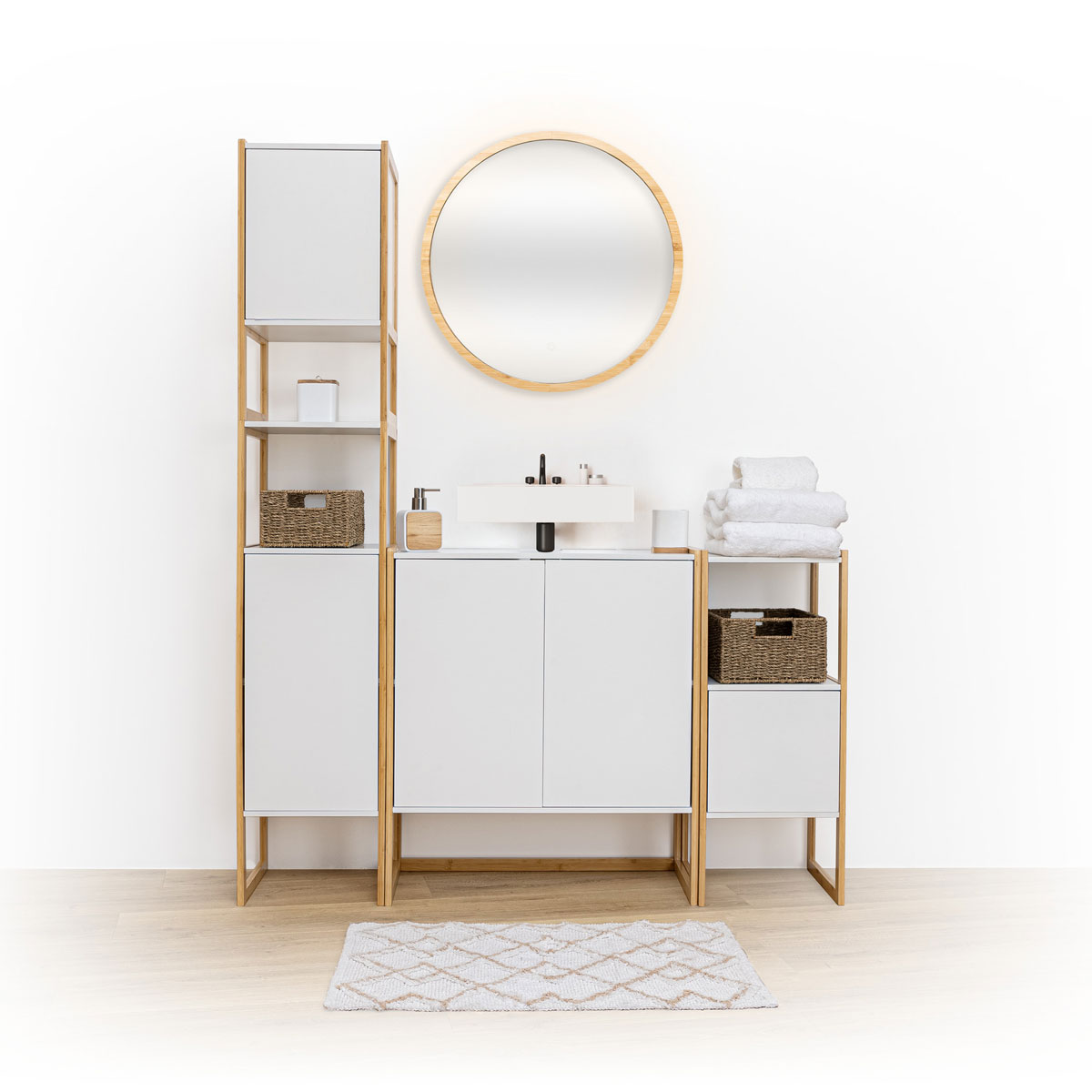 M&oacute;vel Baixo WC Natureo Em MDF