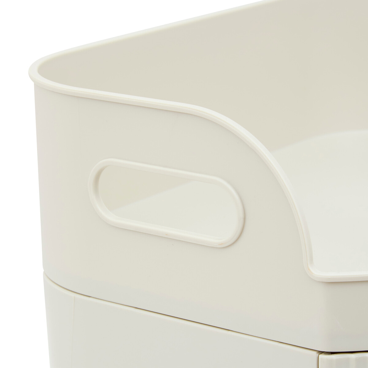Organizador wc ALBA bege com 2 gavetas