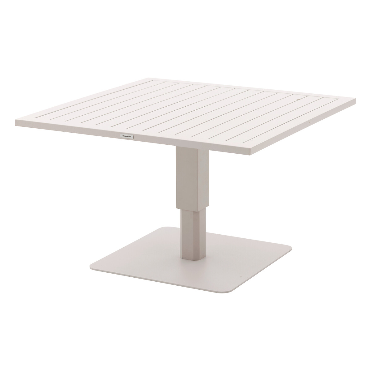 Mesa de centro SALIMIA elev&aacute;vel branco