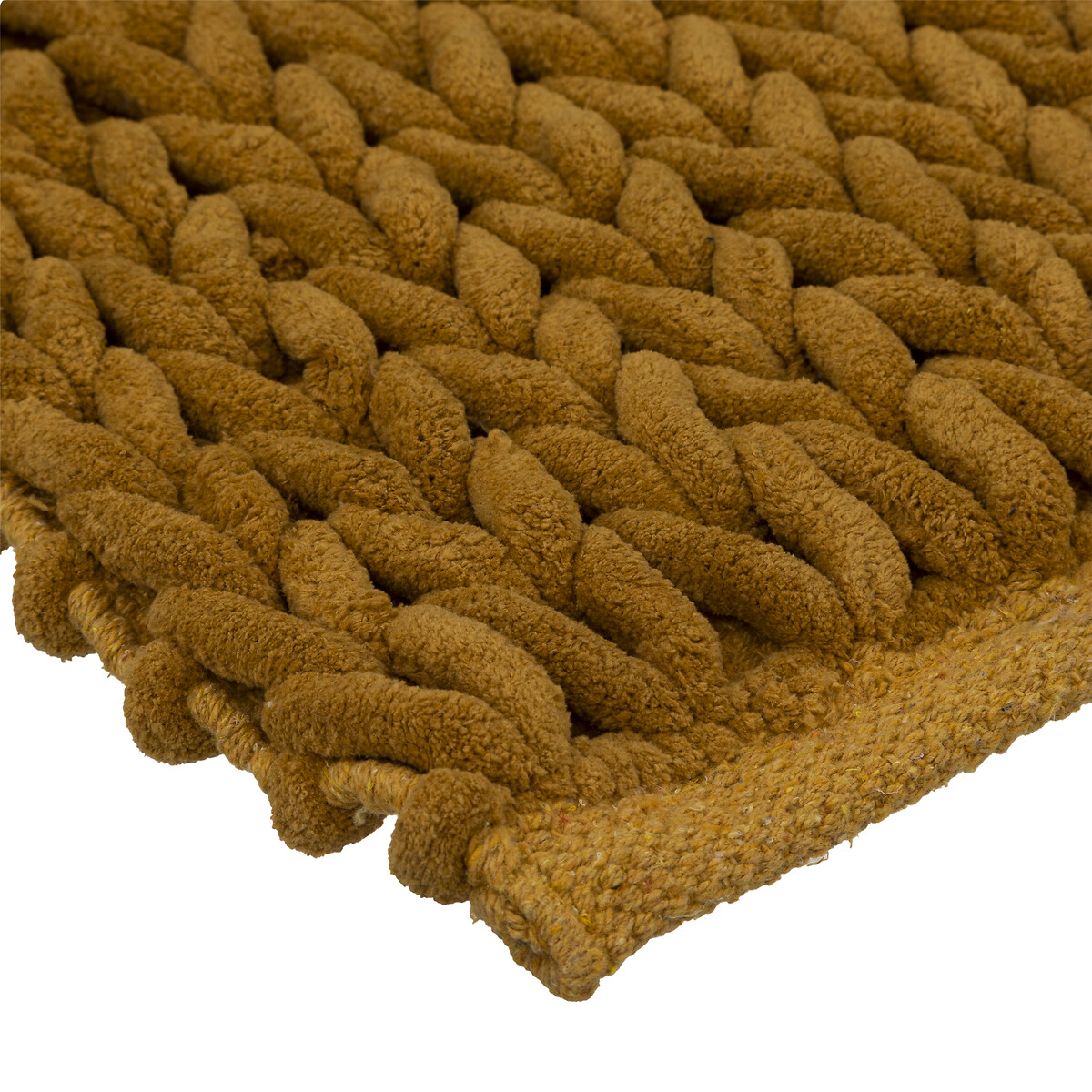 Tapete wc espesso amarelo 50x120cm