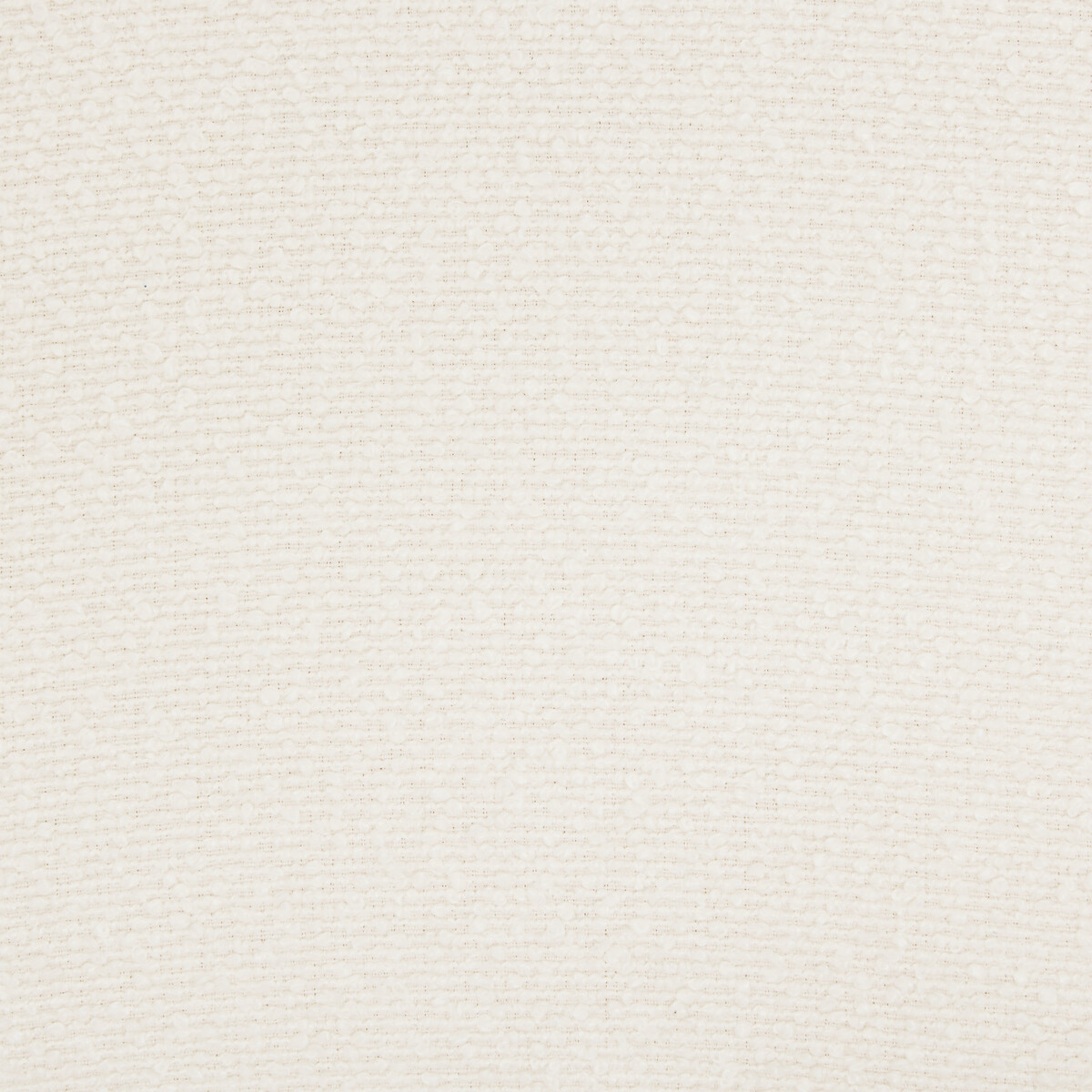 Poltrona LEONE branca em boucl&eacute; 70,8x63,6x67,8cm