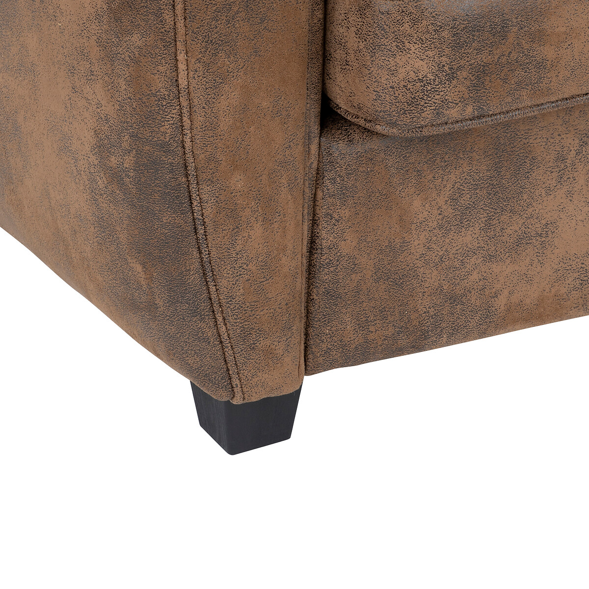 Sofá de 2 lugares STANIS castanho