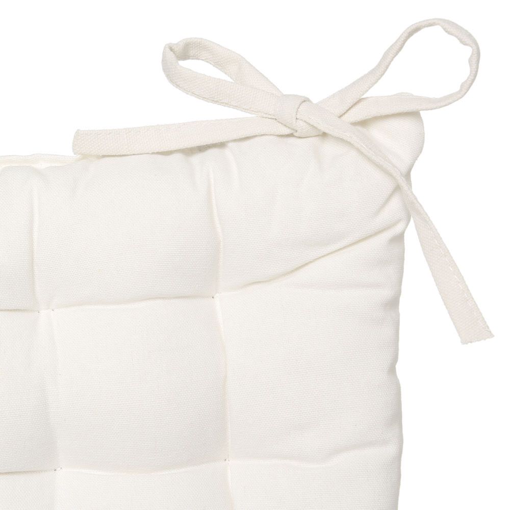 Coxim cru em algodão 38x38cm