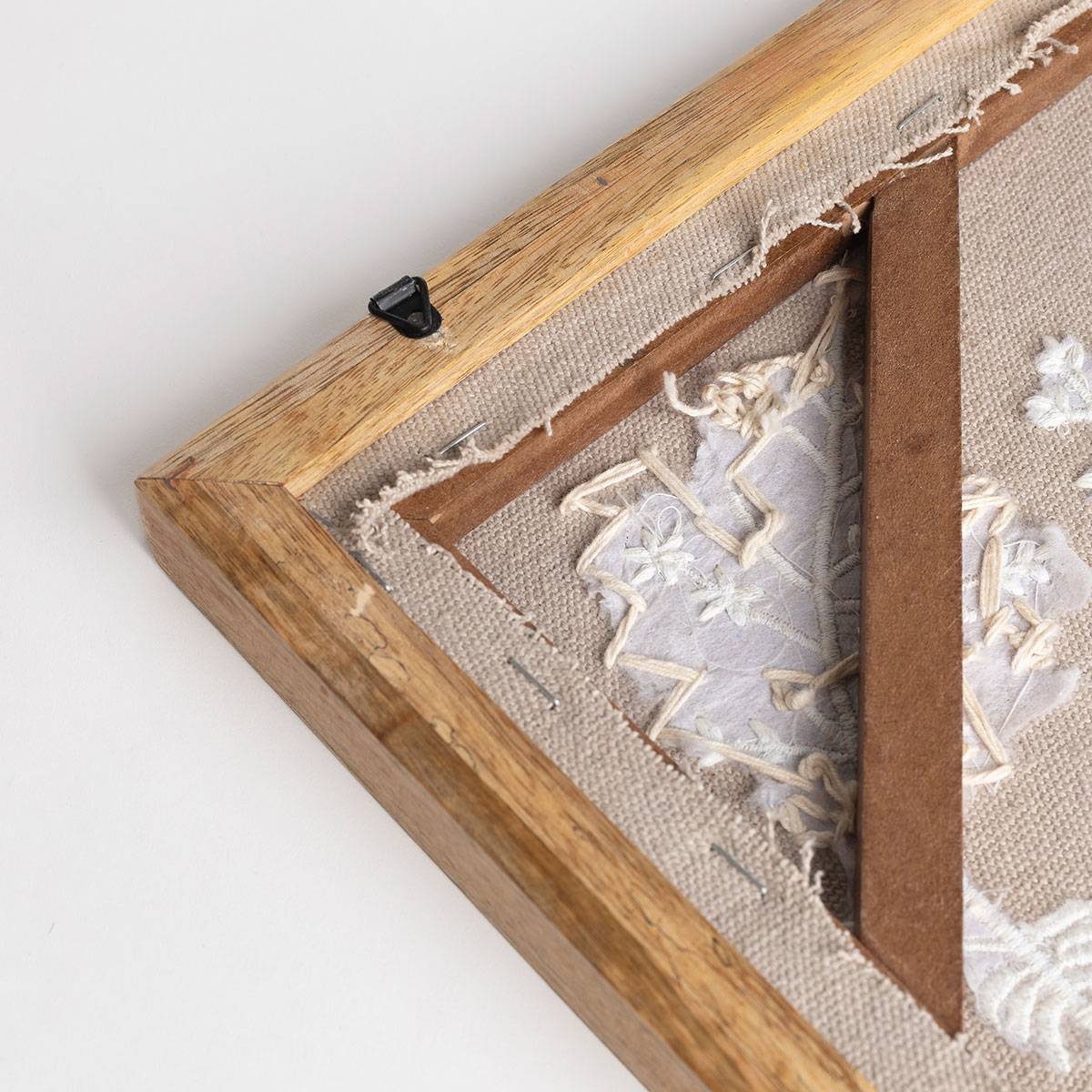 Quadro decorativo com flores 50x50cm