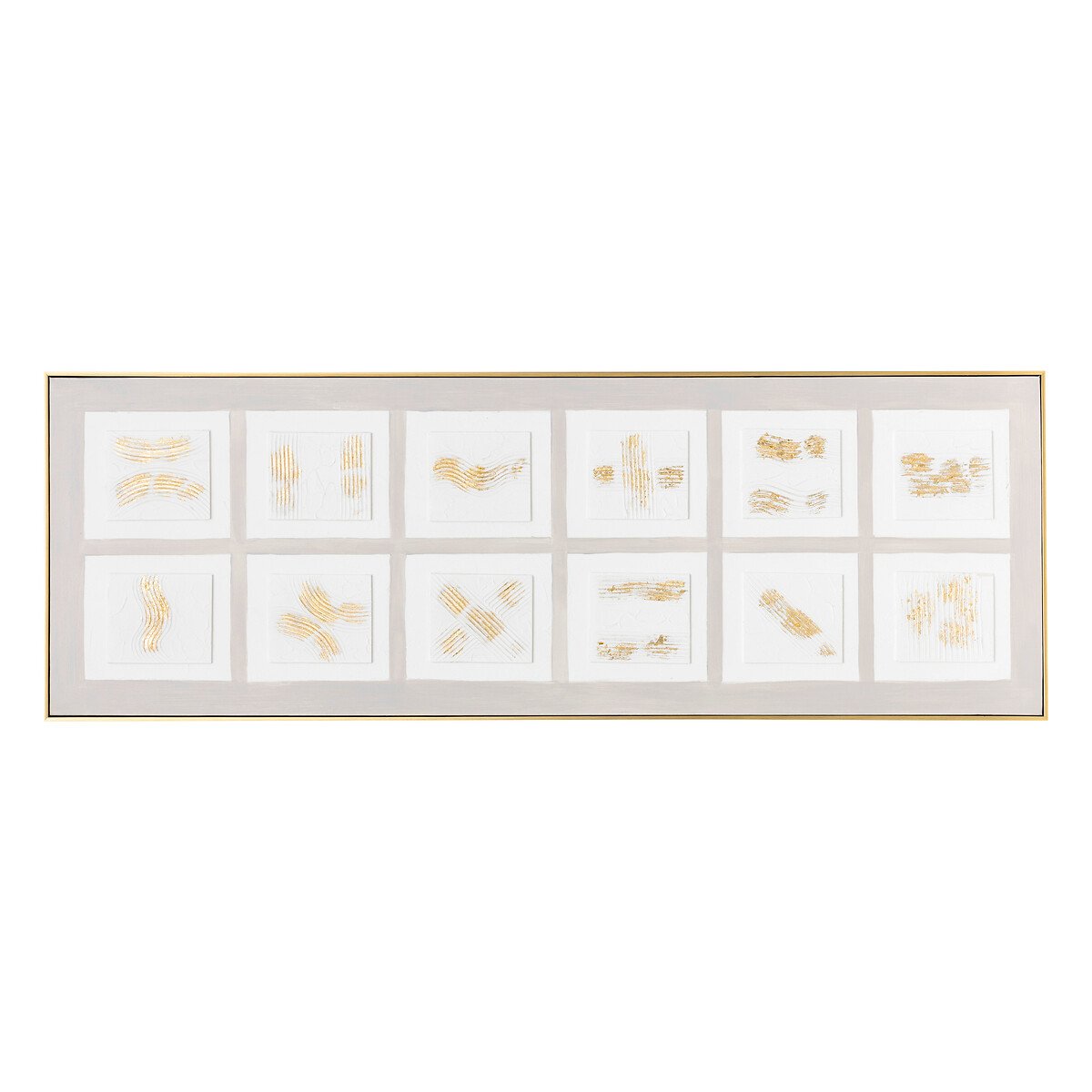 Quadro 3D CURTIS taupe 51,6x151,7cm