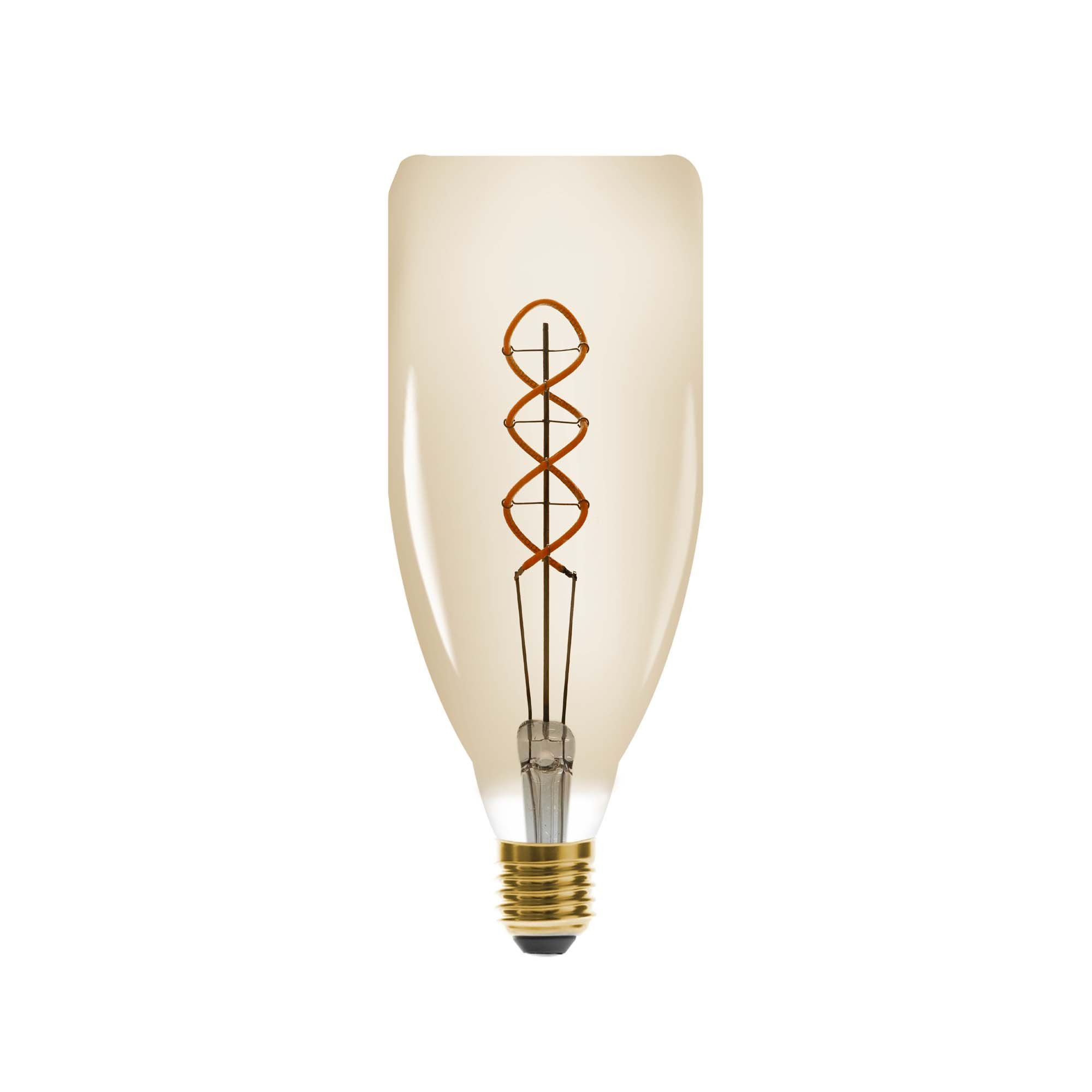 L&acirc;mpada vintage AMBRAS espiral led bt78 4w e27