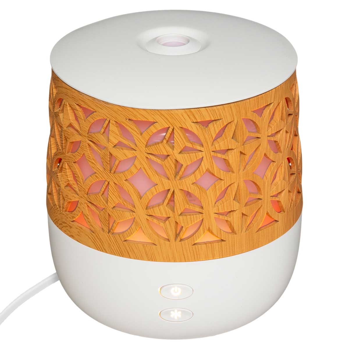 Difusor KIANA de &oacute;leos perfumados 100ml usb branco