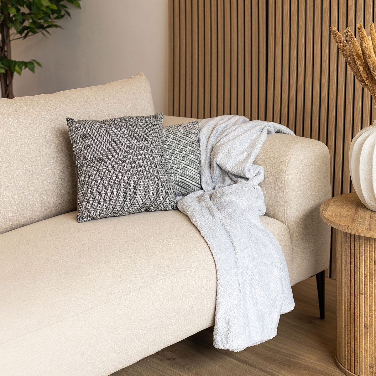 Almofada OTTO cinza 38x38cm