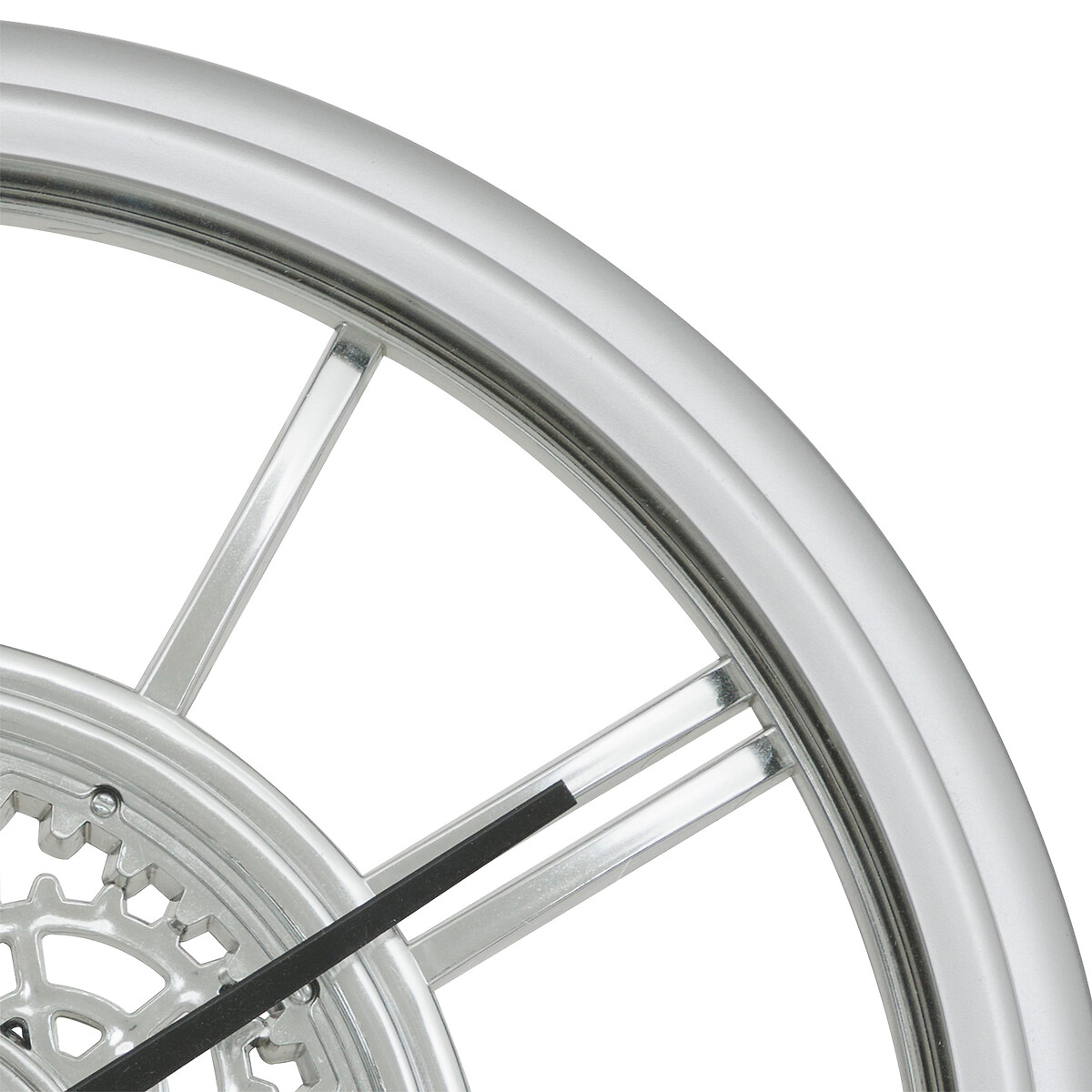 Rel&oacute;gio de parede RICKY prateado