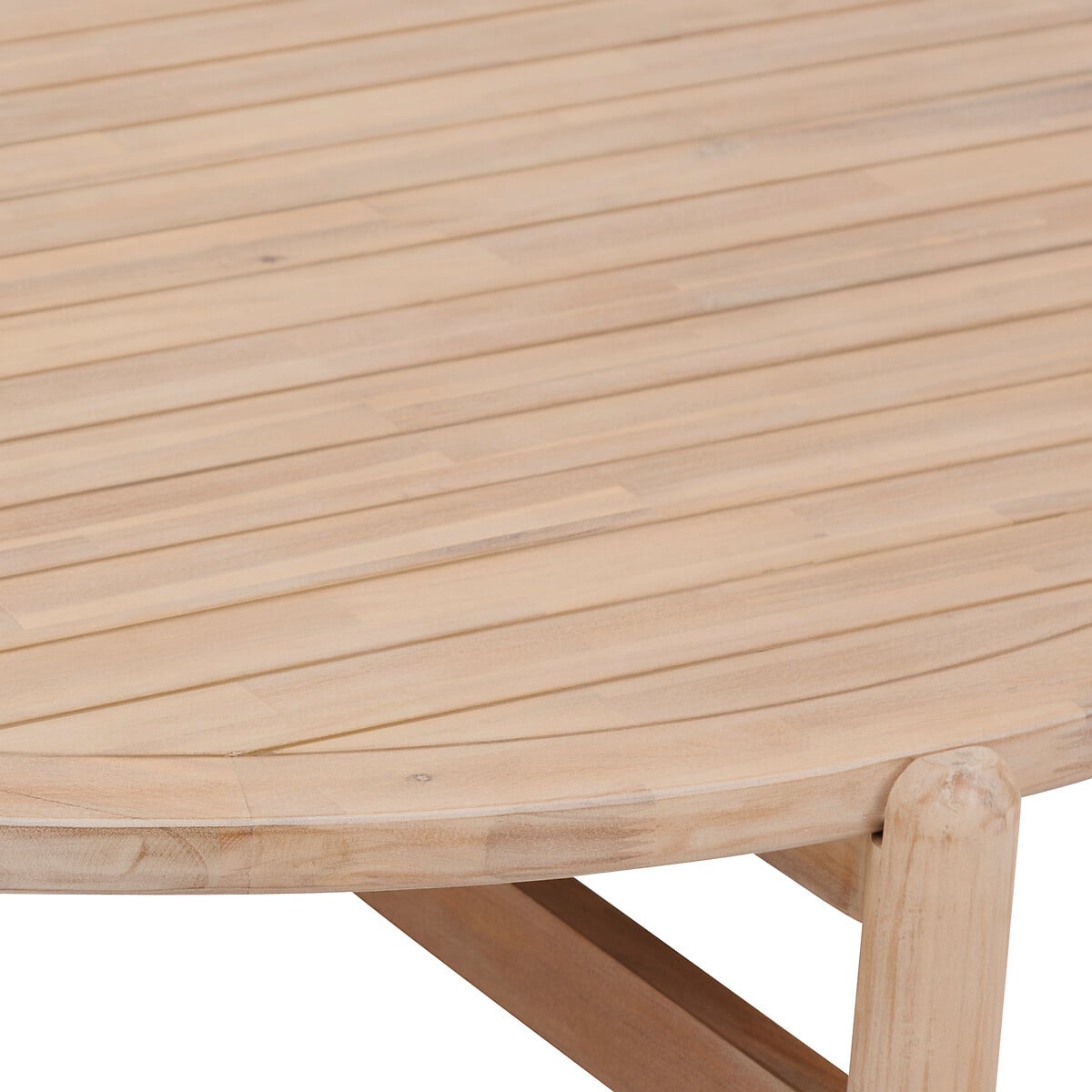 Mesa baixa DEONA em madeira ac&aacute;cia 120cm