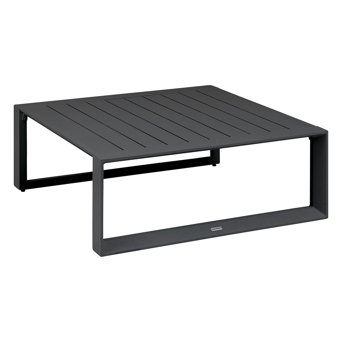 Conjunto de jardim ângulo ALLURE cinza graphite 5 lugares