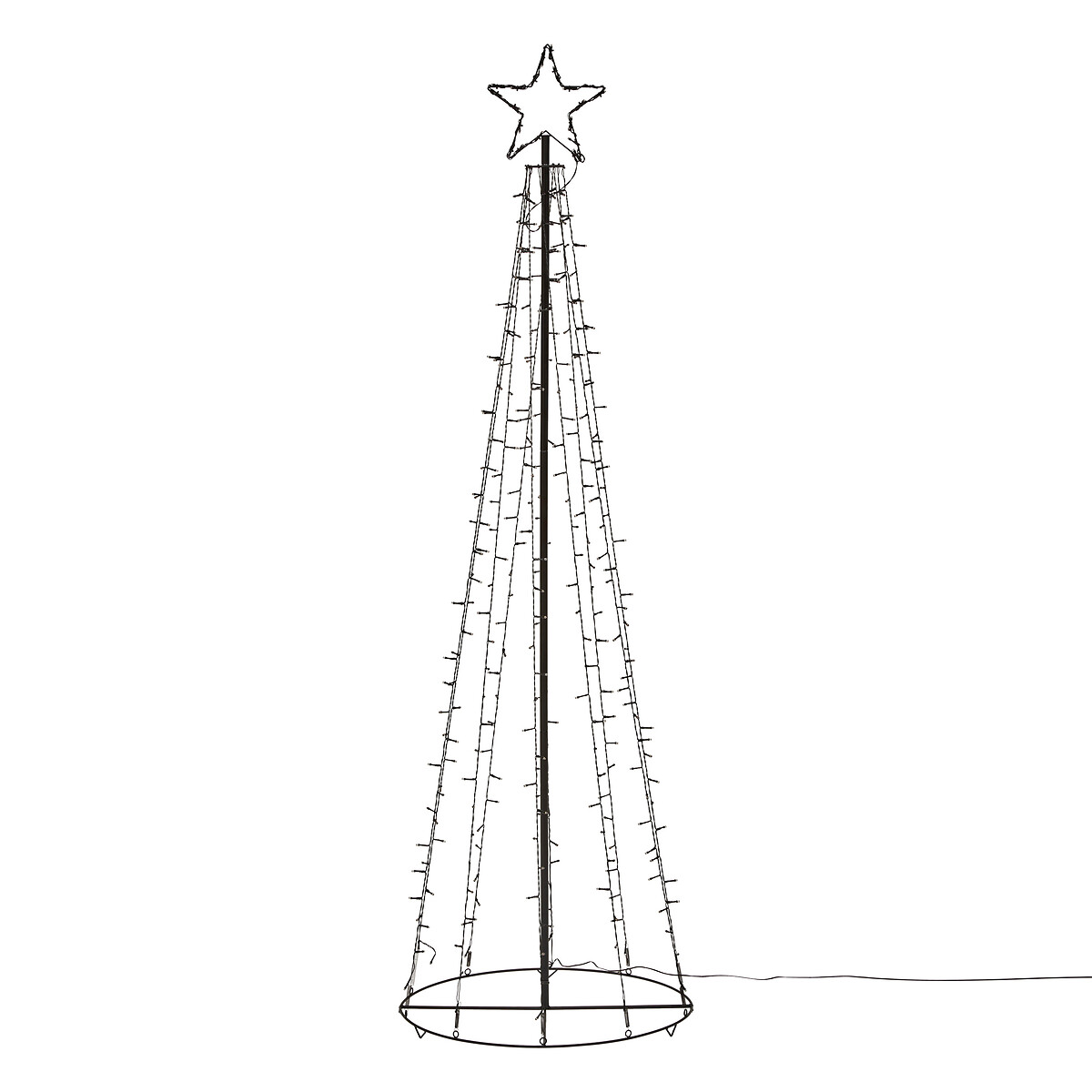 &Aacute;rvore de natal luminosa 330LED 190cm