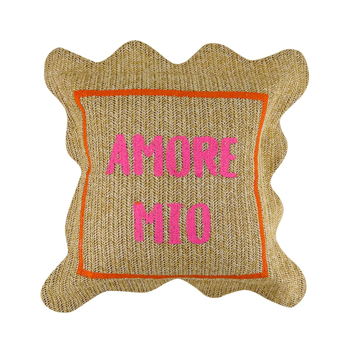 Almofada LOMBOK laranja 50x50cm