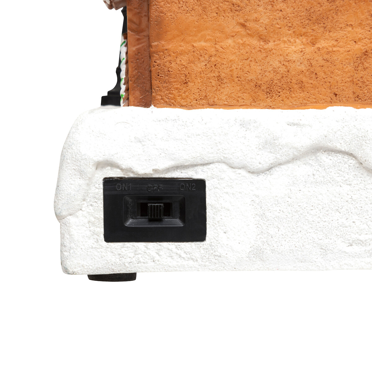 Aldeia casa com doces com luz - música - movimento 23,2x24,5cm,  Aldeia casa com doces com luz - música - movimento 23,2x24,5cm