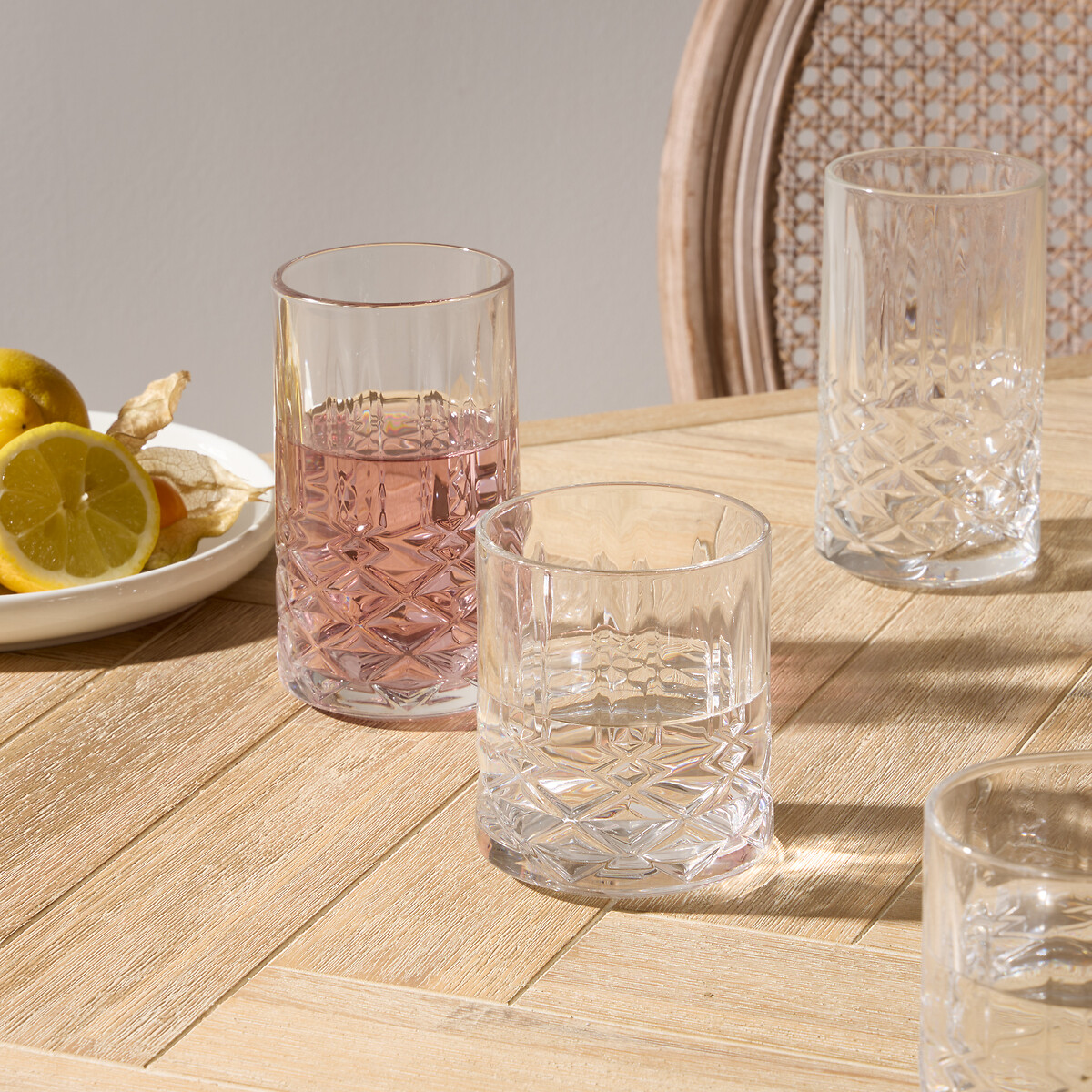 Conjunto de 4 copos baixos para cocktail GASPARD 35cl