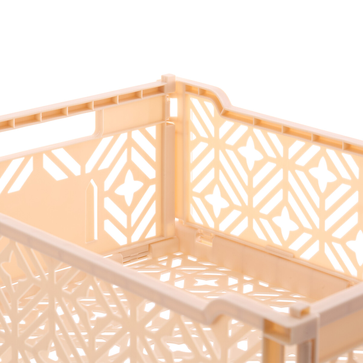 Caixa dobr&aacute;vel ARRY bege 40x30cm