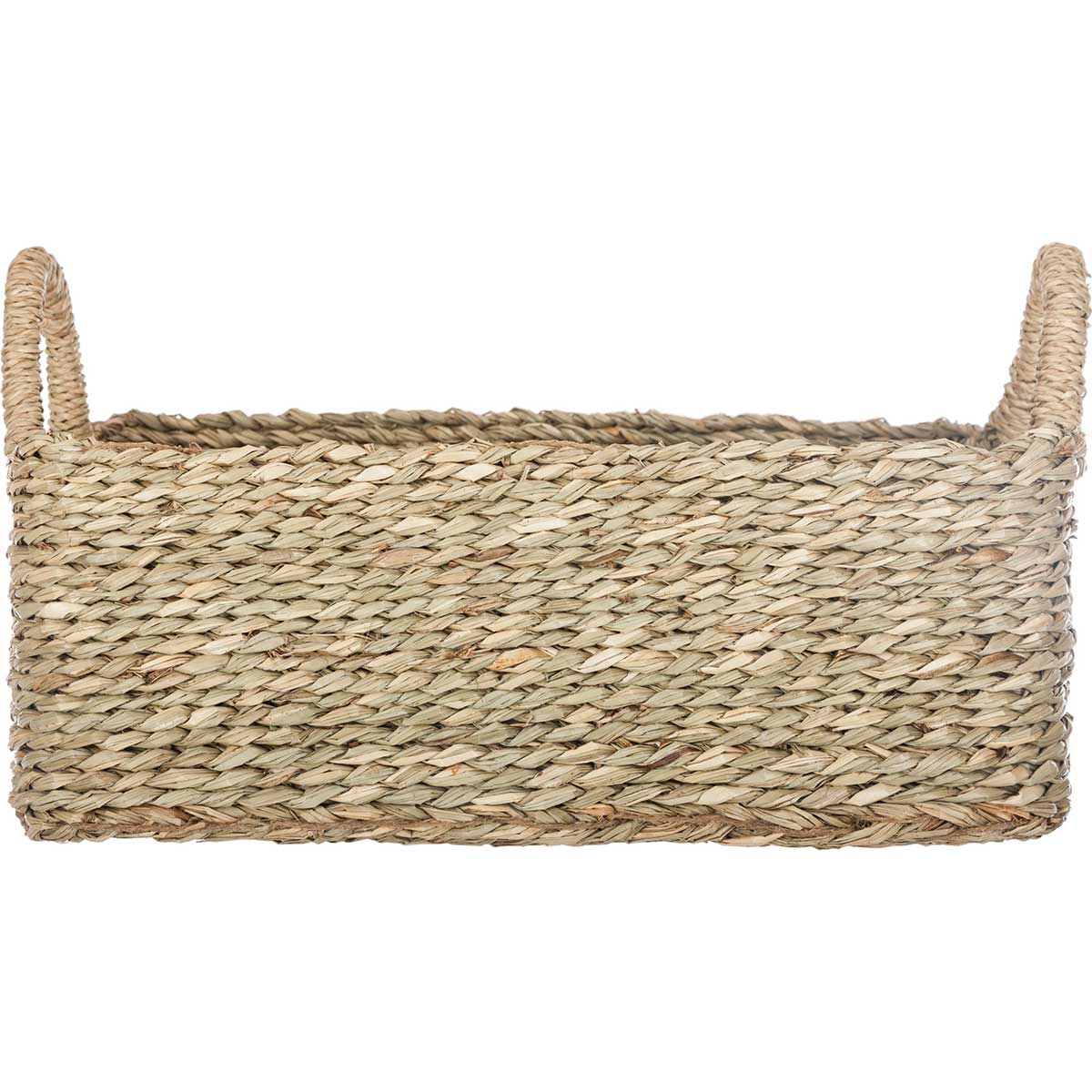 Cesto decorativo seagrass natural