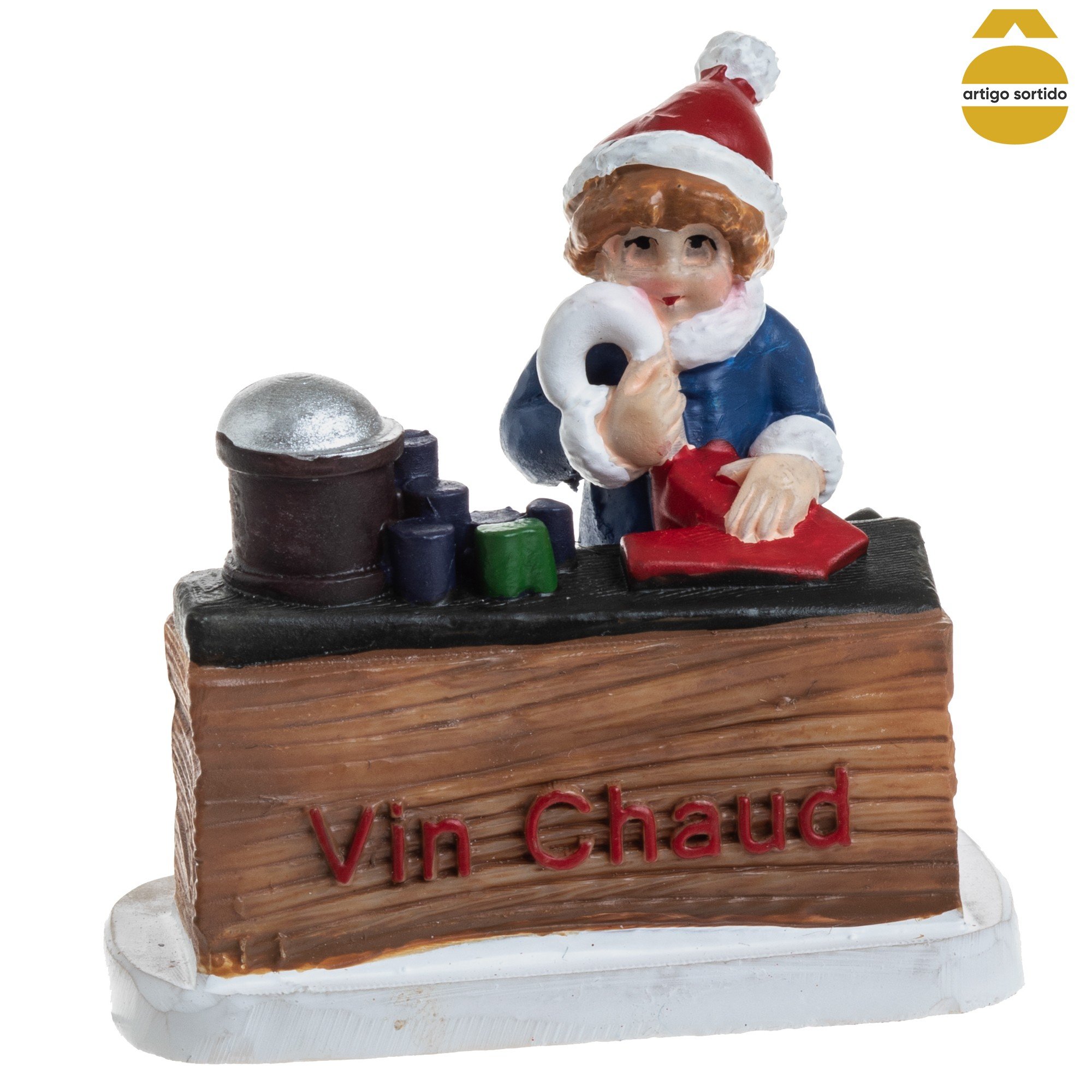 Figura decorativa aldeia 6cm