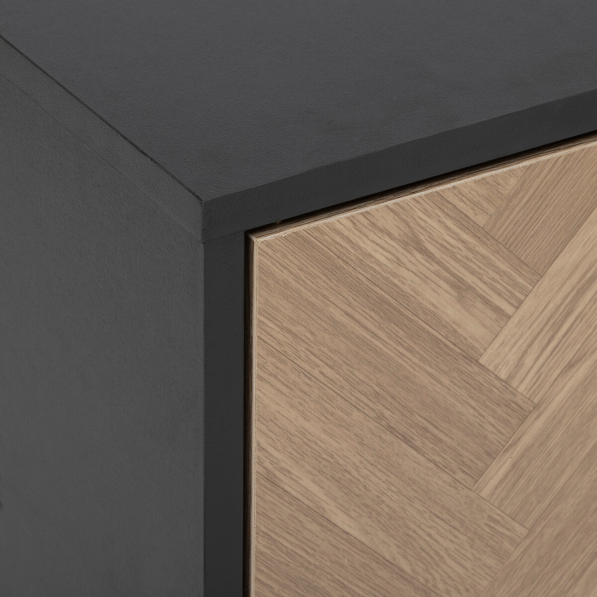 Movel de tv CHEVRONS preto