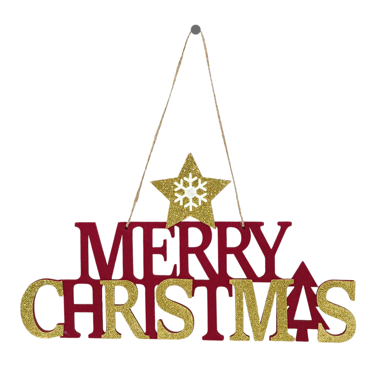 Pendurante merry Christmas 32cm