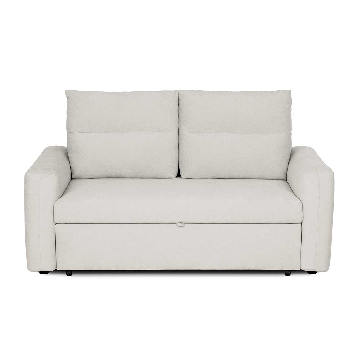 Sof&aacute; cama BAKU bege 3 lugares