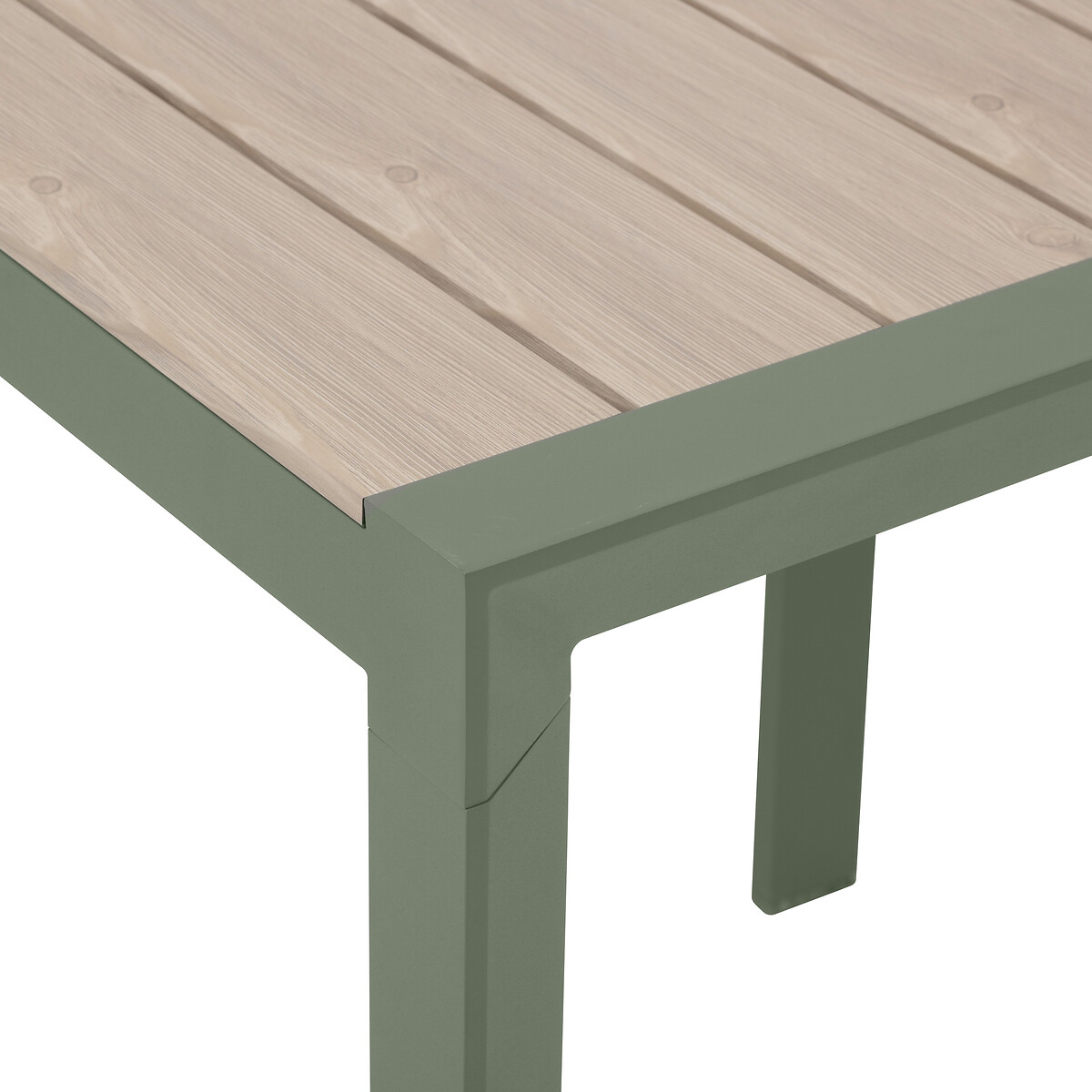 Mesa fixa EVASION verde em alumínio 70x75cm,  Mesa fixa EVASION verde em alumínio 70x75cm