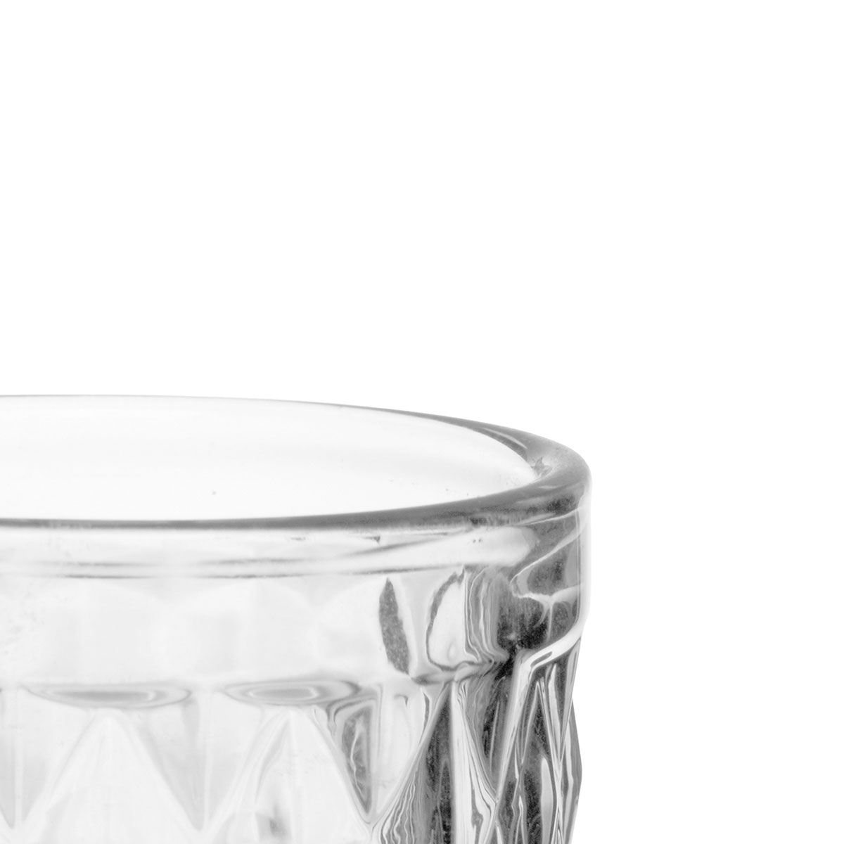 Copo de champanhe DIAMANTE transparente 17,5cl