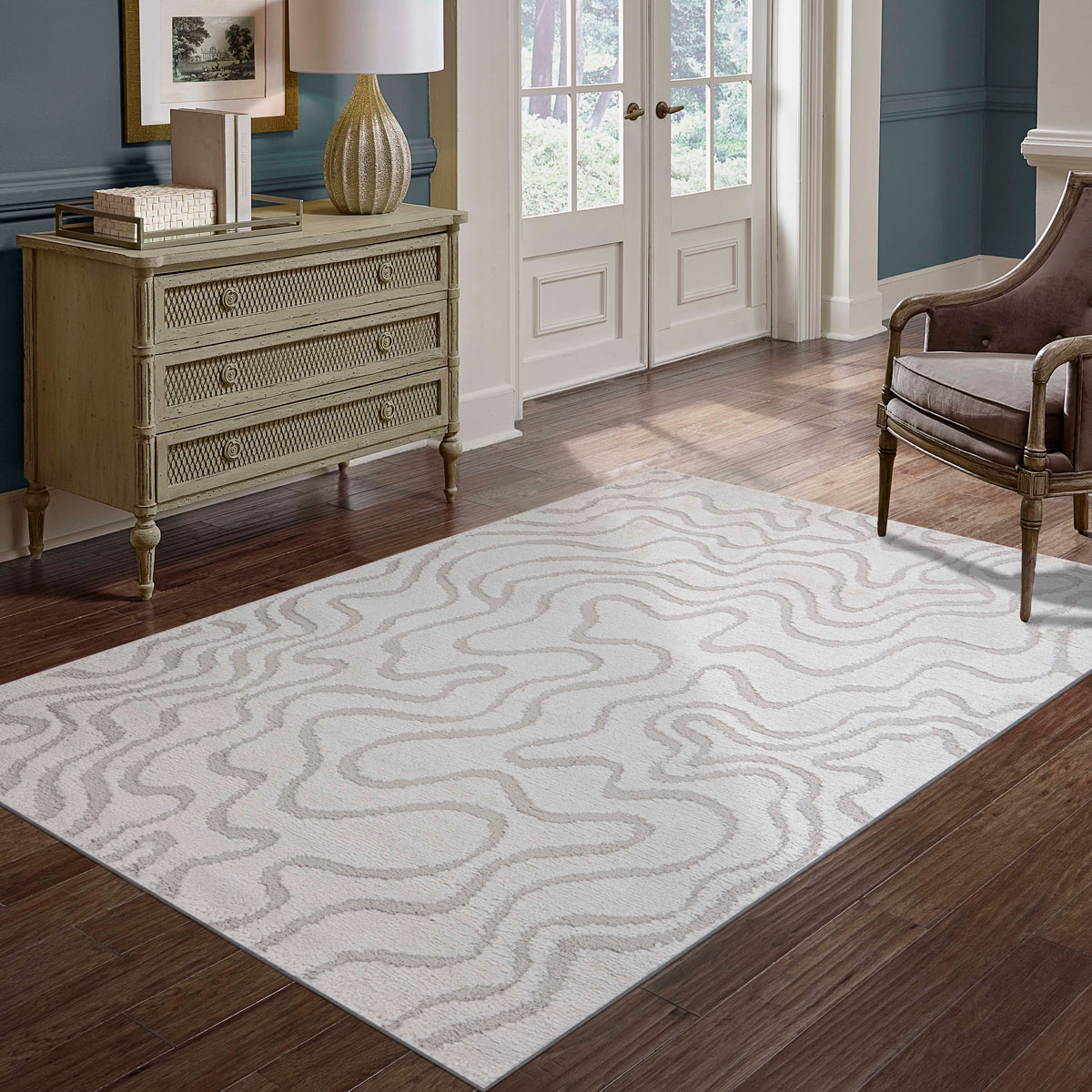 Tapete LOY cinza 200x285cm